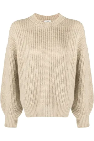 PESERICO SIGN Crew-neck cable-knit jumper