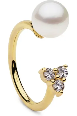 Autore Saskia pearl-embellished ring