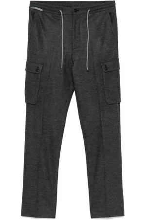corneliani Drawstring cargo pants