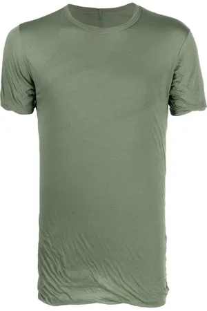 Rick Owens Ruched short-sleeved T-shirt