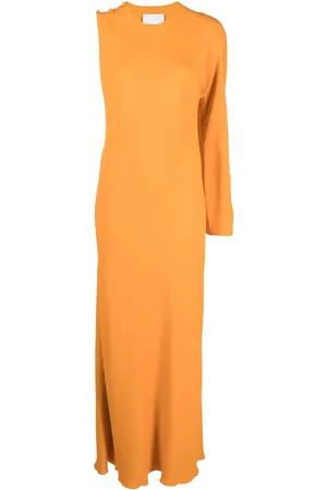 ERIKA CAVALLINI One-shoulder maxi dress