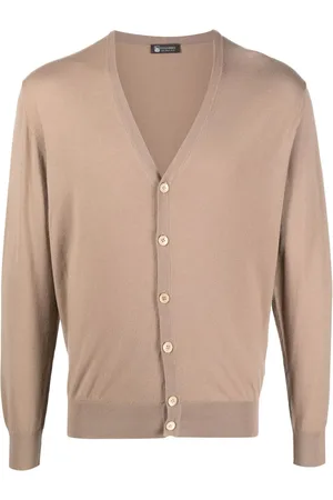 COLOMBO Button-down knit cardigan