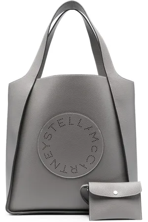Stella McCartney Perforated logo tote bag