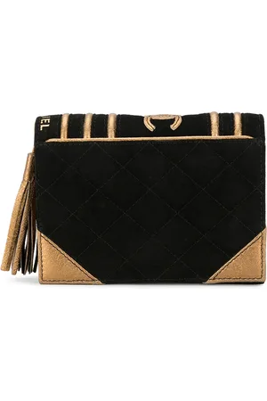 CHANEL 2005 book motif clutch