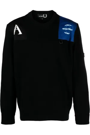Fred Perry Patch-details wool jumper
