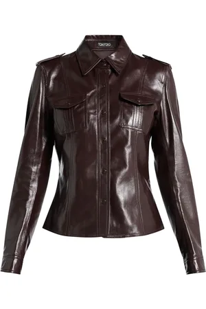Tom Ford Shiny leather shirt