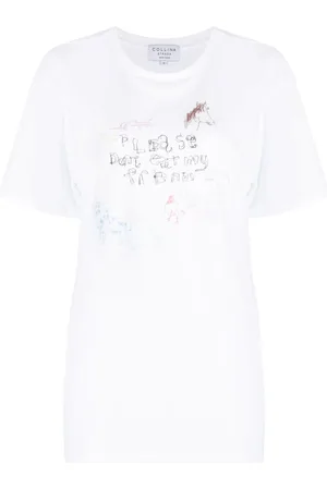 Collina Strada Graphic-print organic cotton T-shirt