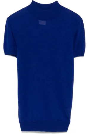 VERSACE 1980s fine-knit T-shirt