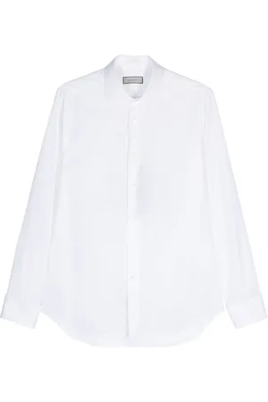 CANALI Long-sleeve cotton shirt