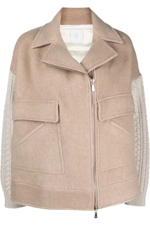 ELEVENTY Contrast-sleeve jacket