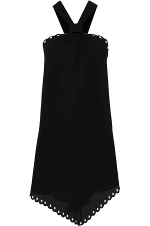 Isabel Marant Tegany scalloped mini dress