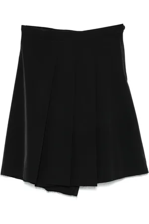 SONG FOR THE MUTE Pleat-detailed skirt