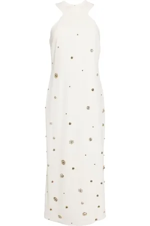 Elie saab Stud-embellished midi dress