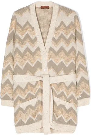 Missoni Zigzag-knit cotton cardigan