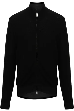 BRIONI Interwoven zipped jumper
