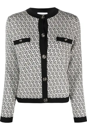 Salvatore Ferragamo Gancini Galoure knitted jacket