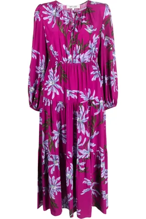 Diane von Furstenberg Dominique floral-print midi dress