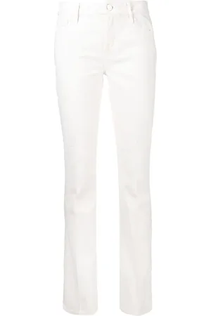 Frame Mid-rise bootcut jeans