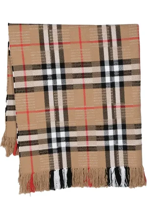 Burberry Vintage Check knit scarf