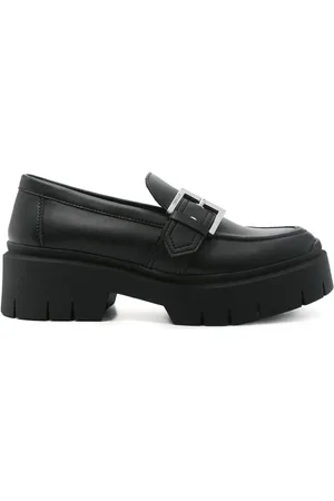 HUGO BOSS Buckle-detail loafers
