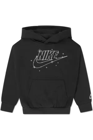 Nike Logo-print jersey hoodie