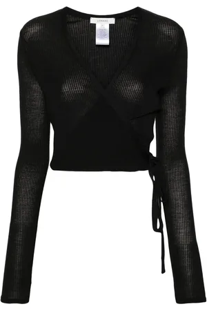 LEMAIRE Wrap-design cardigan