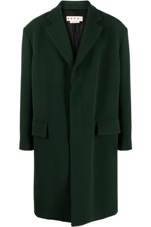Marni Notched-lapels single-breast peacoat