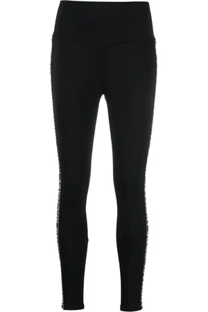 Michael Kors Logo-tape high-waisted leggings