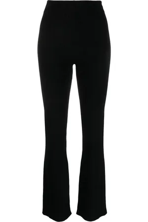 Paco rabanne Ribbed wool-blend trousers