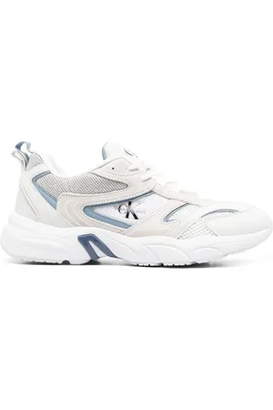 Calvin Klein Logo-patch panelled sneakers