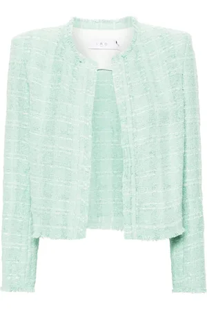 IRO Zamia open-front tweed jacket