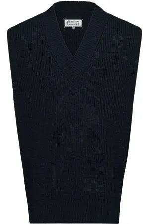 Maison Margiela V-neck knitted vest