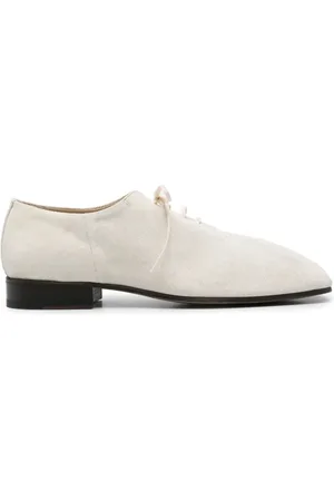 LEMAIRE Squared canvas derby shoes