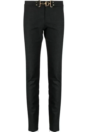 Gucci Horsebit-buckle wool skinny trousers
