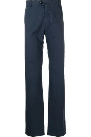VERSACE 2000s cotton-blend trousers