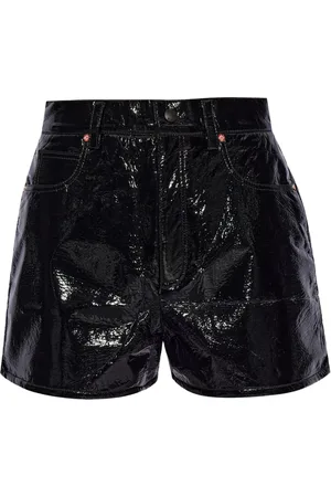 Casablanca Faux-leather shorts