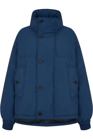 Studio Tomboy Detachable-hood puffer jacket