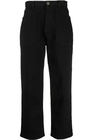 Woolrich Logo-patch straight-leg jeans