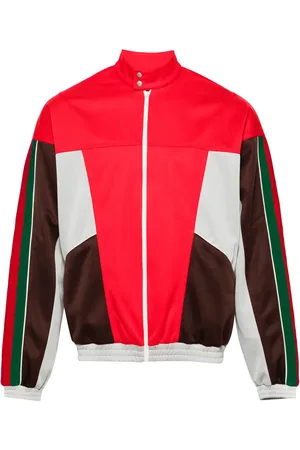 Gucci Panelled high-neck jacket