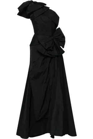 Elie saab Bow-detail silk gown