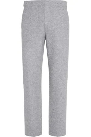 Ermenegildo Zegna Mélange-effect track pants