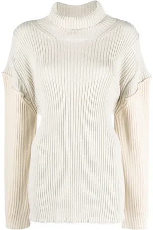 The Row Dua drop-shoulder ribbed jumper