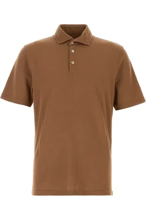 FEDELI Piquet polo shirt