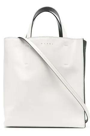 Marni Small Museo leather tote bag