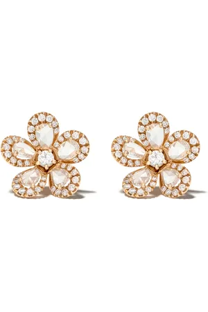 David Morris Miss Daisy large stud earrings