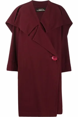 Issey Miyake 1980s oversized pleated coat