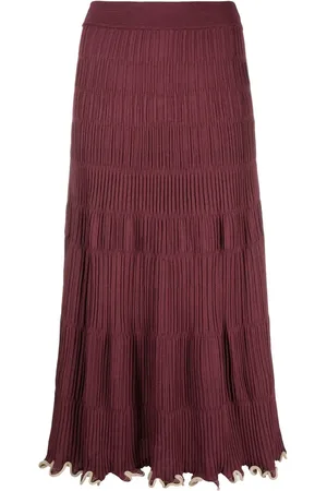 Simkhai Malia knitted midi skirt