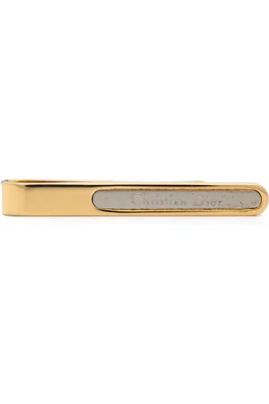 Dior 1990s logo-engraved tie clip
