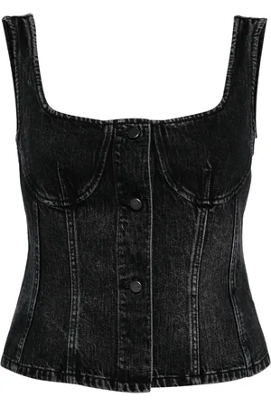 JNBY Corset denim top