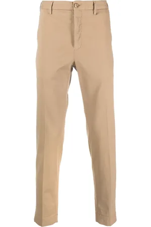 Incotex Low-rise straight-leg trousers
